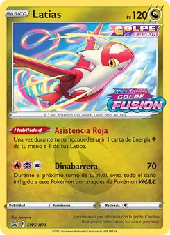 Latias (Cartas de promoción ESES #SWSH171/307)