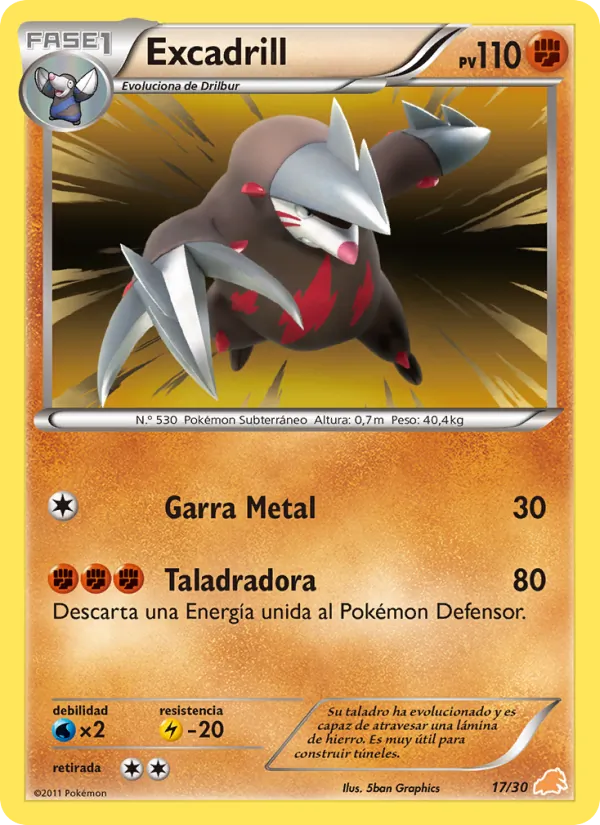 Excadrill (Kit de Entrenador BW (Excadrill) #17/30)