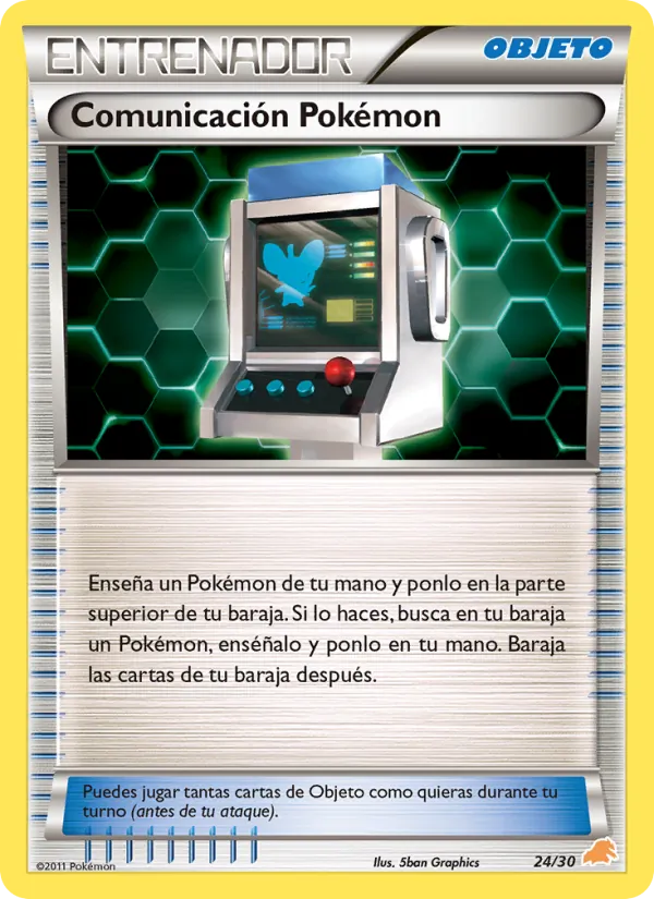 Comunicación Pokémon (Kit de Entrenador BW (Excadrill) #24/30)