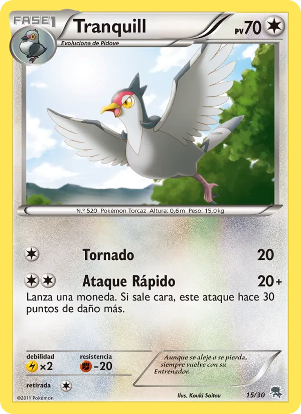Tranquill (BW trainer Kit (Zoroark) #15/30)