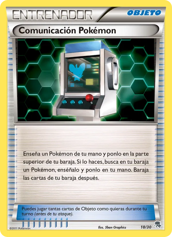 Comunicación Pokémon (Kit de Entrenador XY (Pikachu Enmascarada) #18/30)