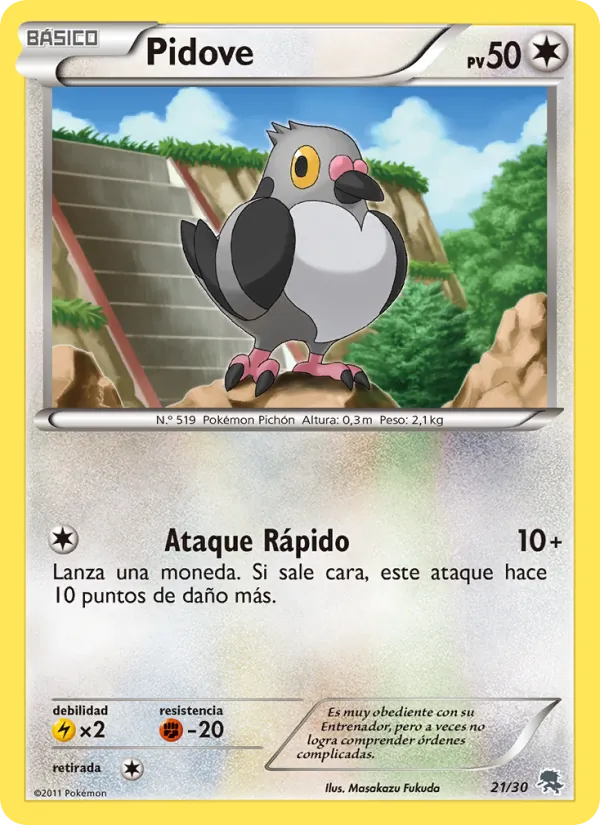 Pidove (BW trainer Kit (Zoroark) #21/30)
