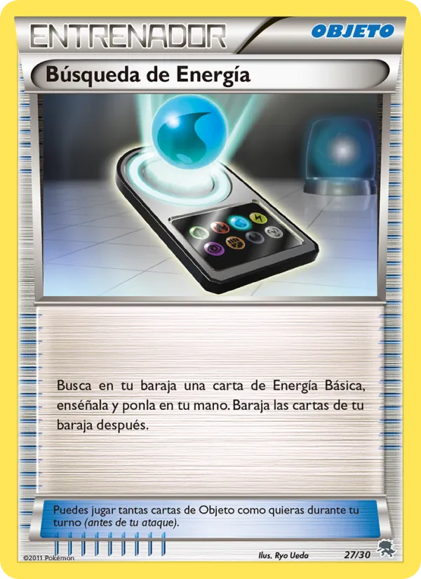 Búsqueda de Energía (BW trainer Kit (Zoroark) #27/30)