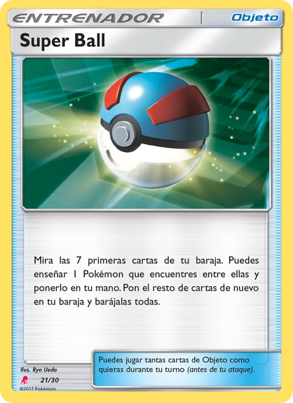 Super Ball (Kit de Entrenador Sol y Luna (Lycanroc) #21/30)