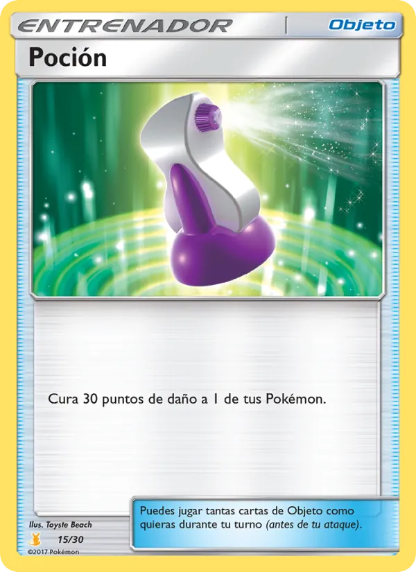 Poción (Kit de Entrenador Sol y Luna (Raichu de Alola) #15/30)