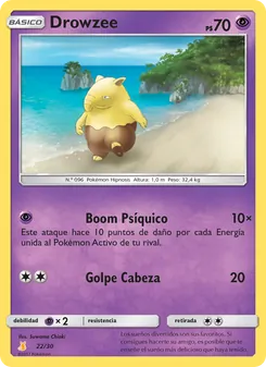 Drowzee (Kit de Entrenador Sol y Luna (Raichu de Alola) #22/30)