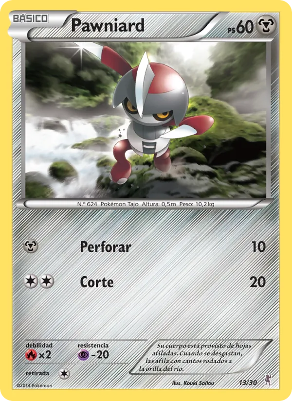 Pawniard (XY trainer Kit (Bisharp) #13/30)