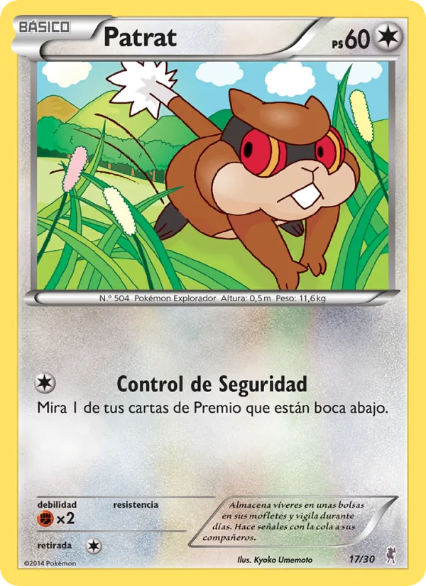 Patrat (XY trainer Kit (Bisharp) #17/30)