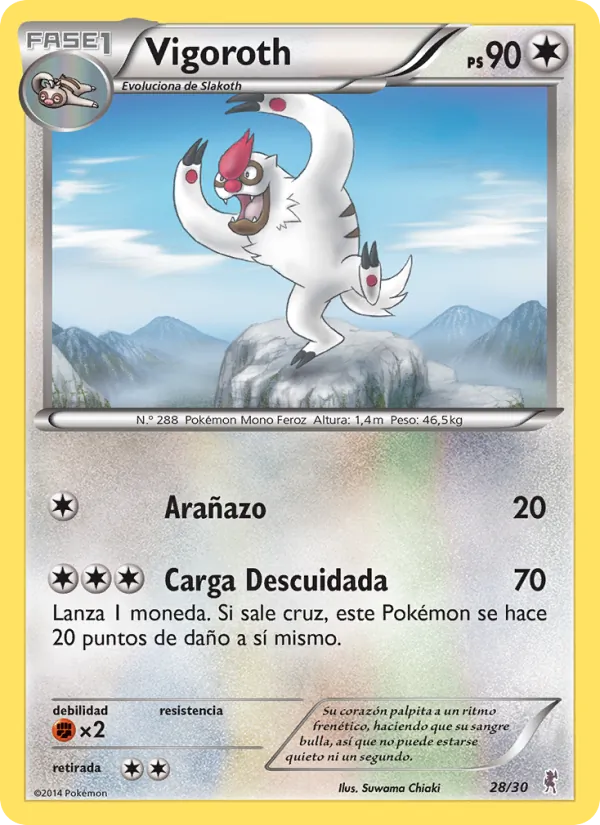 Vigoroth (Kit de Entrenador XY (Bisharp) #28/30)