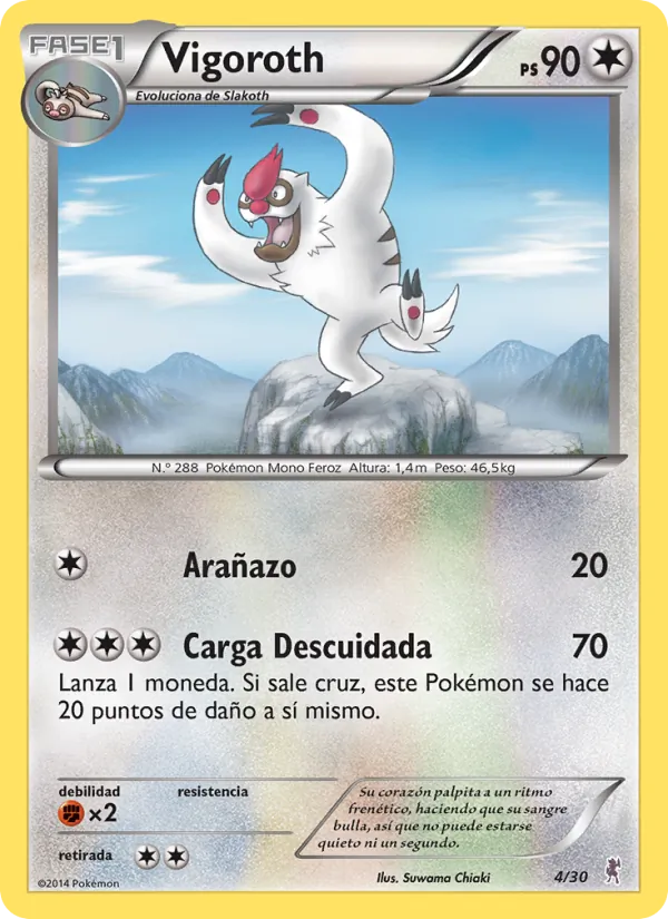 Vigoroth (Kit de Entrenador XY (Bisharp) #4/30)