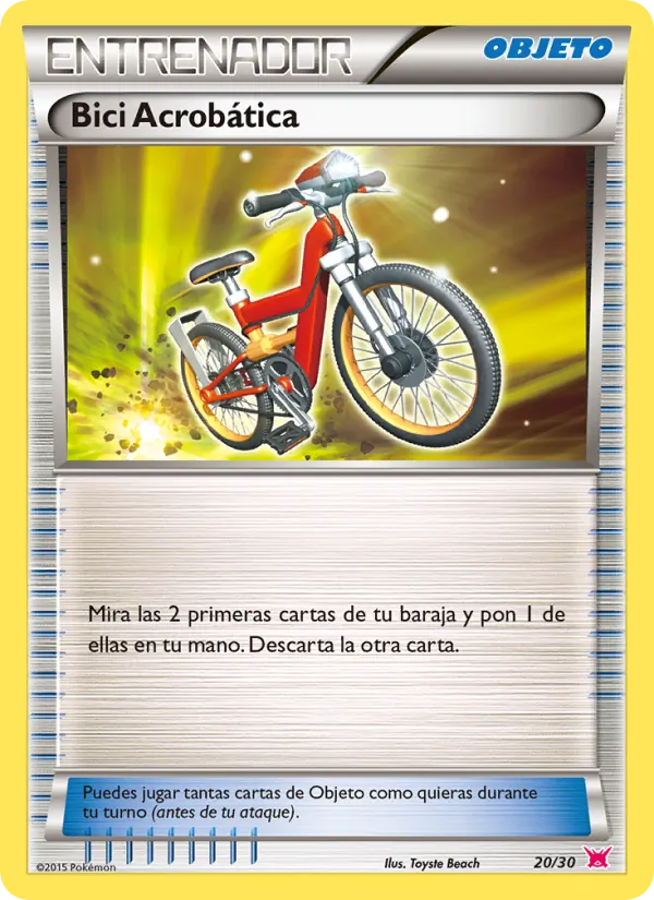 Bici Acrobática (Kit de Entrenador XY (Latias) #20/30)