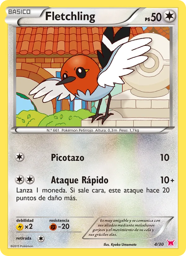Fletchling (Kit de Entrenador XY (Latias) #4/30)