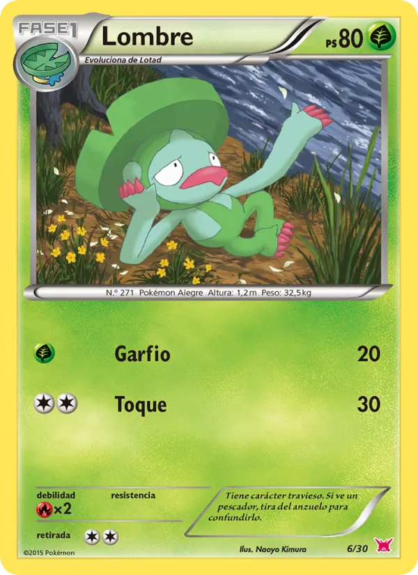 Lombre (Kit de Entrenador XY (Latias) #6/30)