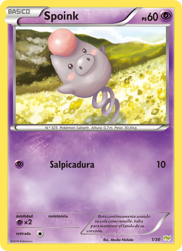 Spoink (Kit de Entrenador XY (Noivern) #1/30)