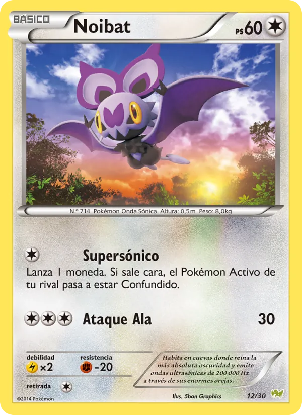 Noibat (Kit de Entrenador XY (Noivern) #12/30)