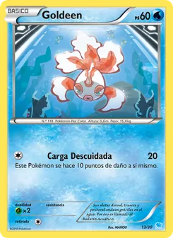 Goldeen (Kit de Entrenador XY (Suicune) #13/30)