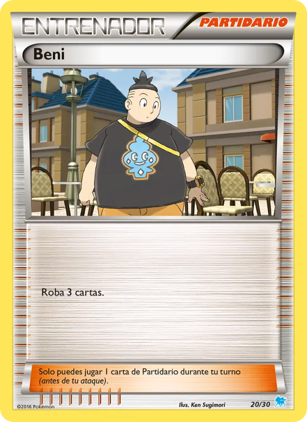 Beni (Kit de Entrenador XY (Suicune) #20/30)