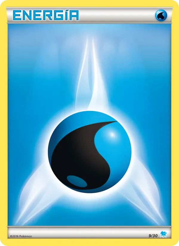 Energía Agua (XY trainer Kit (Suicune) #9/30)