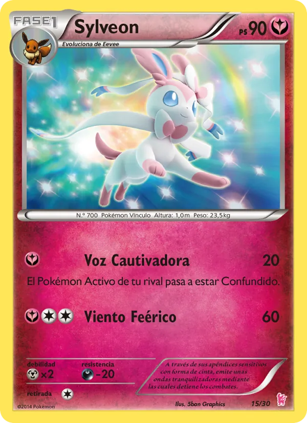 Sylveon (Kit de Entrenador XY (Pikachu Enmascarada) #15/30)