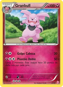 Granbull (Kit de Entrenador XY (Pikachu Enmascarada) #29/30)