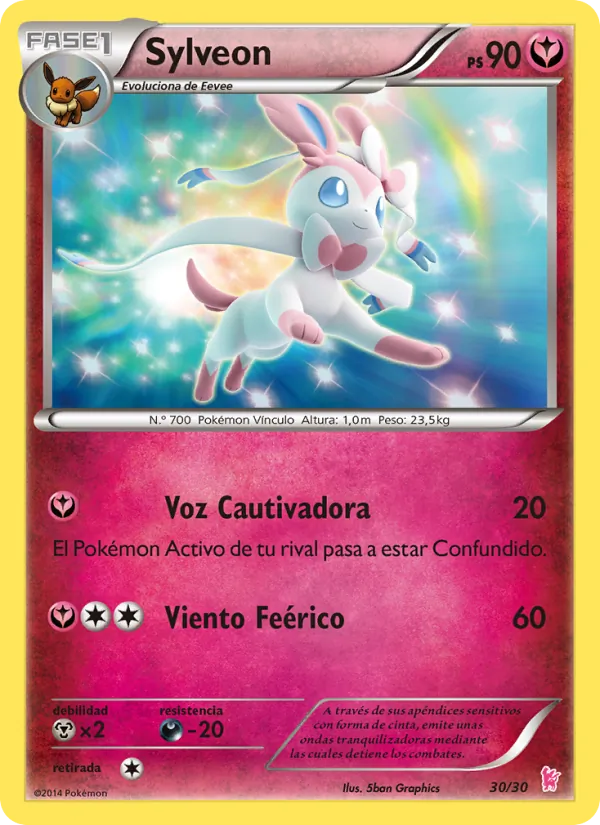Sylveon (Kit de Entrenador XY (Pikachu Enmascarada) #30/30)