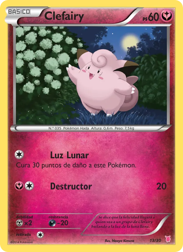 Clefairy (Kit de Entrenador XY (Wigglytuff) #13/30)