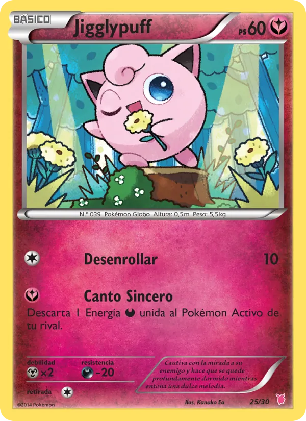Jigglypuff (Kit de Entrenador XY (Wigglytuff) #25/30)