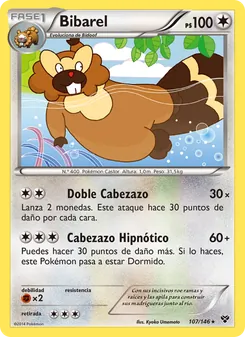 Bibarel (XY #107/146)
