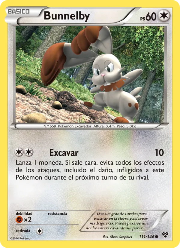 Bunnelby (XY #111/146)