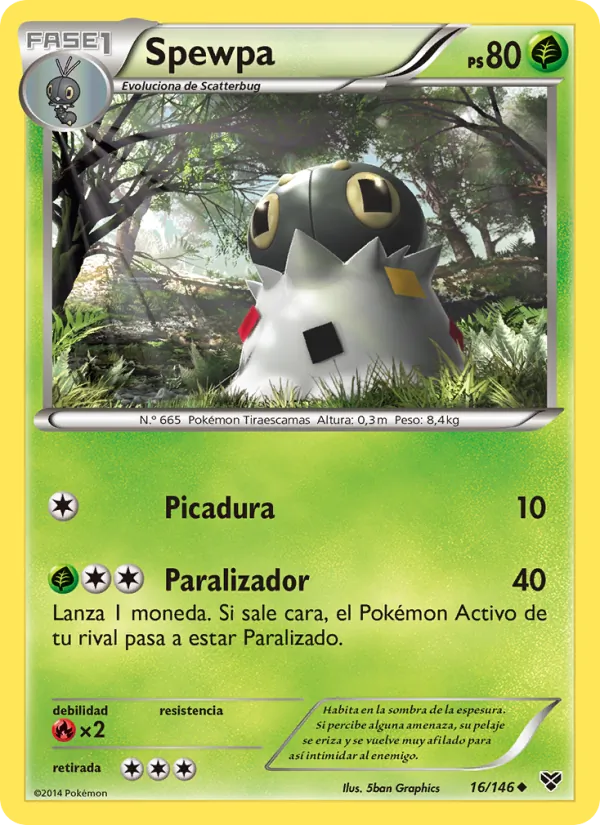 Spewpa (XY #16/146)