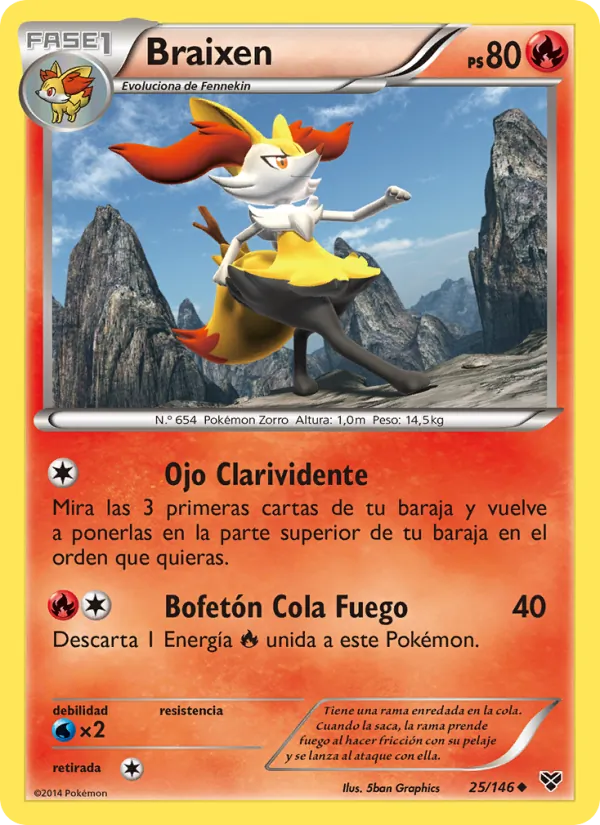 Braixen (XY #25/146)