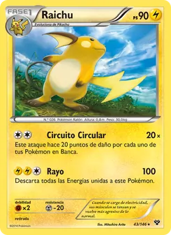 Raichu (XY #43/146)
