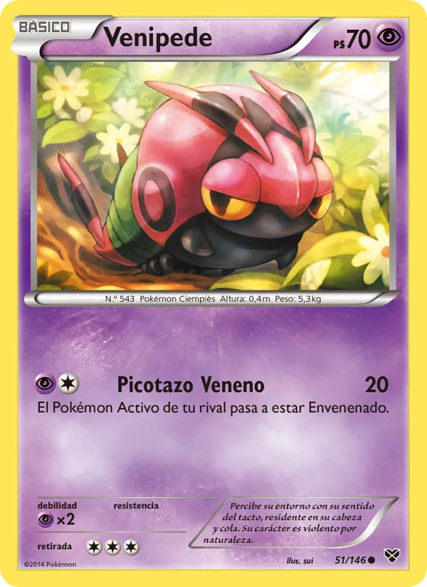Venipede (XY #51/146)