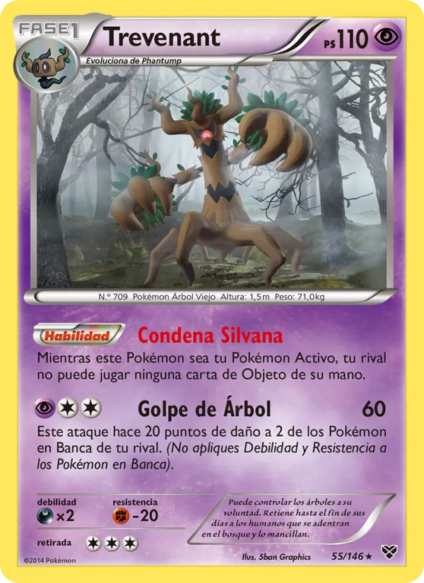 Trevenant (XY #55/146)