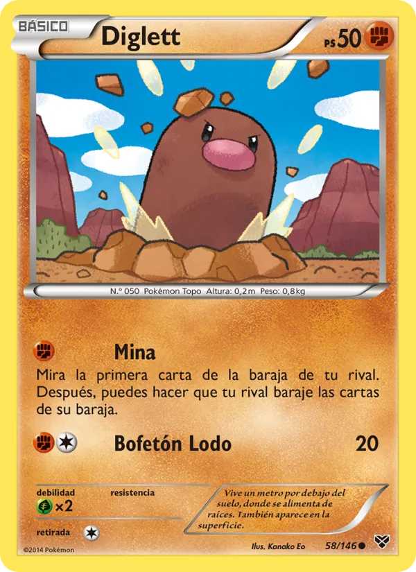 Diglett (XY #58/146)