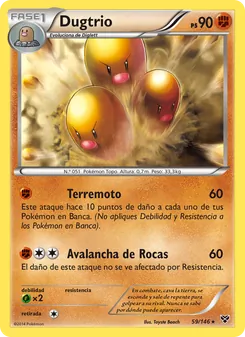 Dugtrio (XY #59/146)