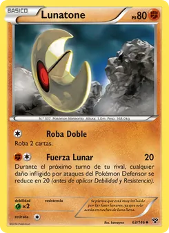 Lunatone (XY #63/146)