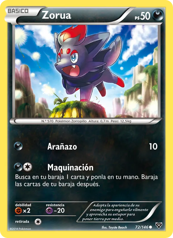 Zorua (XY #72/146)