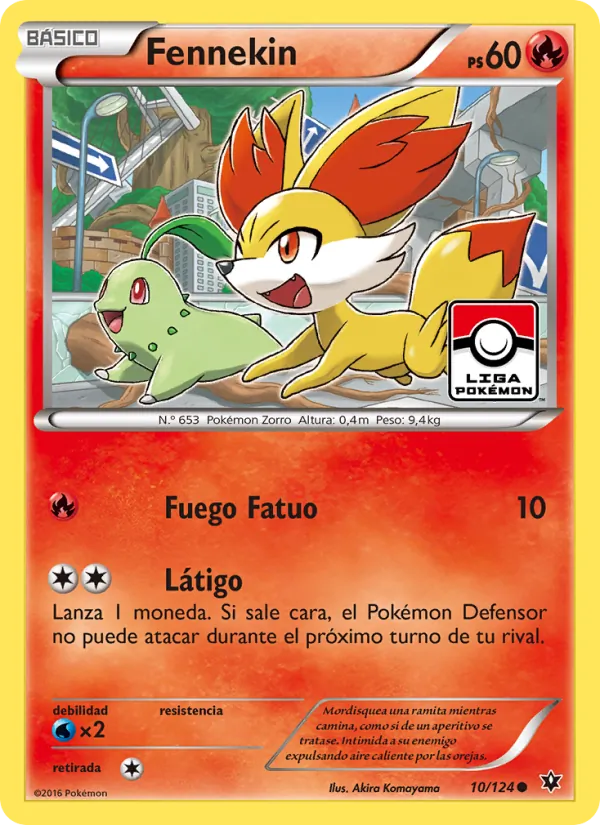 Fennekin (Destinos Enfrentados #10/124)