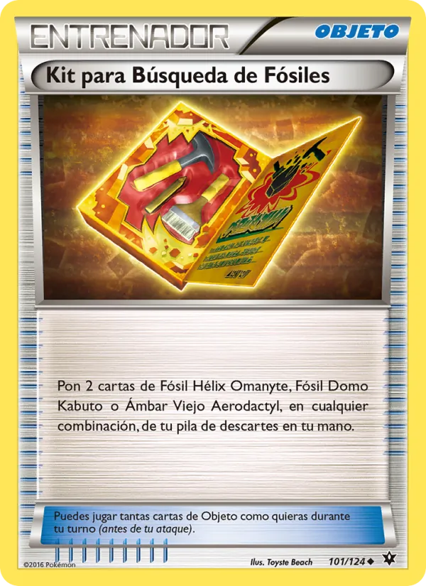 Kit para Búsqueda de Fósiles (Destinos Enfrentados #101/124)