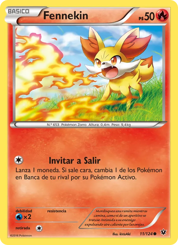 Fennekin (Destinos Enfrentados #11/124)