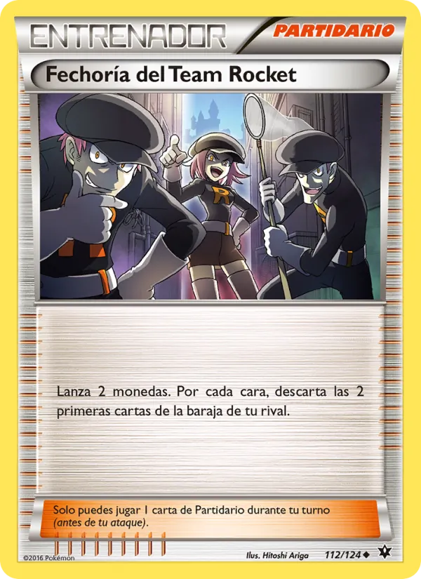 Fechoría del Team Rocket (Destinos Enfrentados #112/124)
