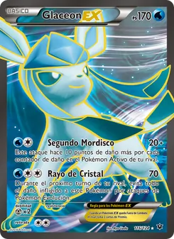 Glaceon EX (Destinos Enfrentados #116/124)