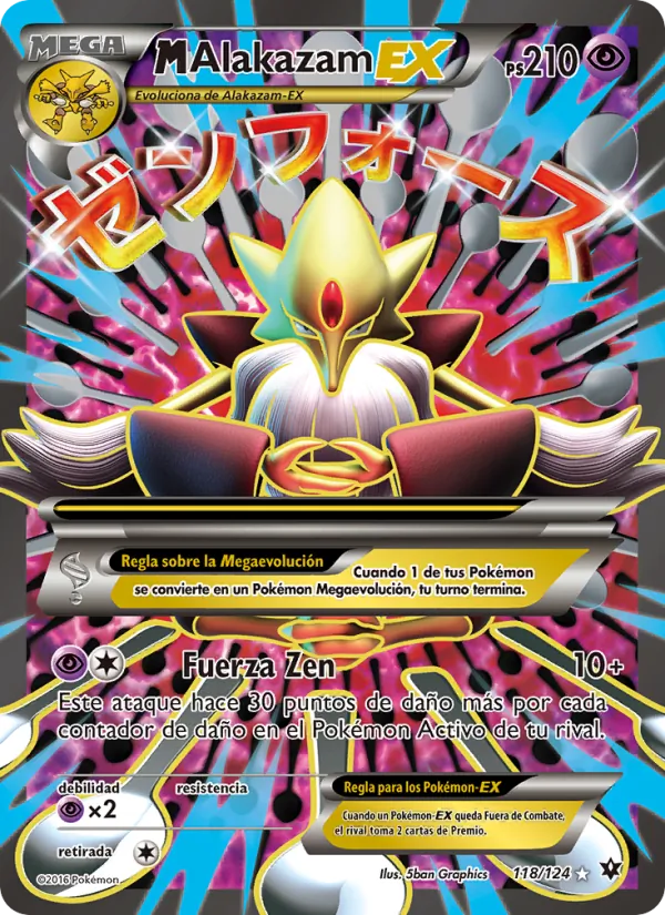 M-Alakazam EX (Destinos Enfrentados #118/124)