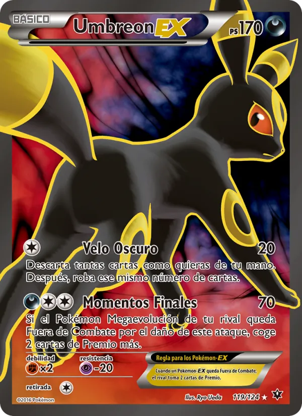 Umbreon EX (Destinos Enfrentados #119/124)