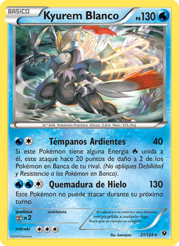 Kyurem Blanco (Destinos Enfrentados #21/124)