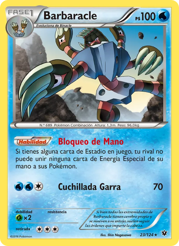 Barbaracle (Destinos Enfrentados #23/124)