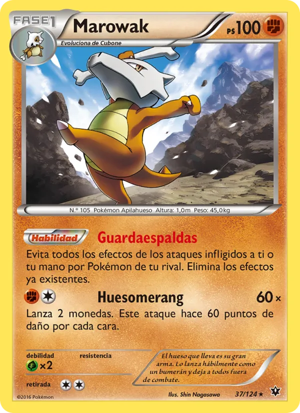 Marowak (Destinos Enfrentados #37/124)