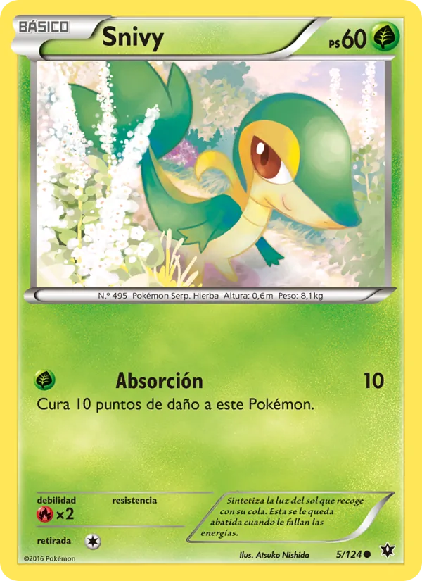 Snivy (Destinos Enfrentados #5/124)