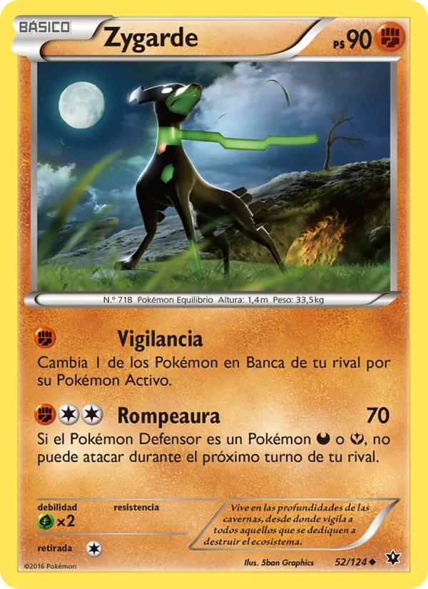 Zygarde (Destinos Enfrentados #52/124)